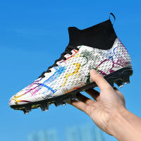 Zapatillas de fútbol unisex, AG, aptas tanto para niños como para adultos, aptas para césped artificial y parques infantiles duros - details 3