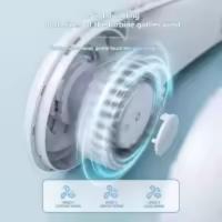 Ventilador De Cuello Colgante Sin Hojas, Mini Ventilador Portátil Usb, Súper Fuerte Viento, Silencioso Viento Natural, Recargable - details 1