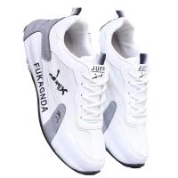 Zapatos deportivos impermeables de cuero para hombre, calzado de viaje - details 2