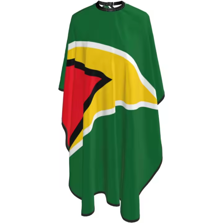 Cape de Peluquería Profesional Guyana Impermeable, Ajustable, Cierre de Snap - 1