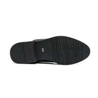 Zapatos formales de negocios a la moda para hombre con borlas, piel de vaca de suela suave, plantillas informales de malla de cuero para primavera y otoño - details 16