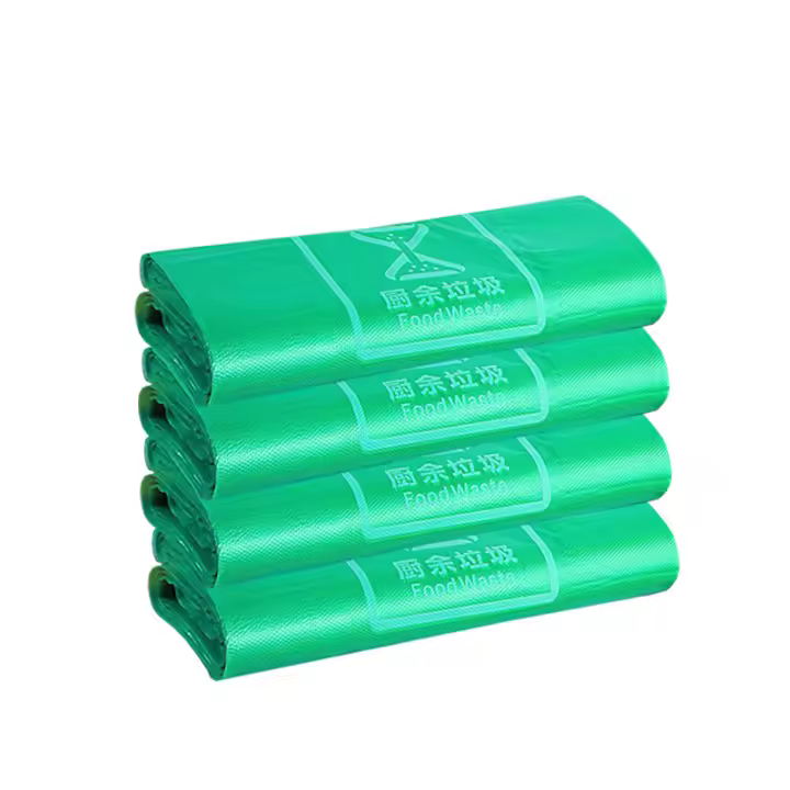 Bolsas de Desperdicio de Alimentos Protección del Medio Ambiente Bolsas de Basura de Cocina Verdes - 1