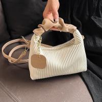Bolso de Mano de Rayas Cinteladas Bolso de Verano de Moda para Mujeres - details 0