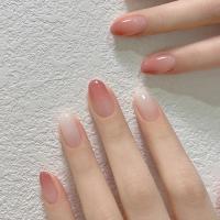 Caja de 24 piezas uñas removibles estilo corto parches uñas postizas uñas tabletas - details 71