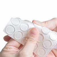 KAK-almohadillas de silicona anticolisión para muebles, 30-80 piezas amortiguador autoadhesivo para puerta de armario, herrajes protectores para muebles - details 6