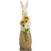 Estatua de Conejito de Resina 35"H Decoración para Jardín y Patio Regalo Perfecto - details 5