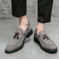 Nuevos zapatos occidentales informales de cuero para hombre, talla 48 US 14, de diseñador, fáciles de usar - details 5