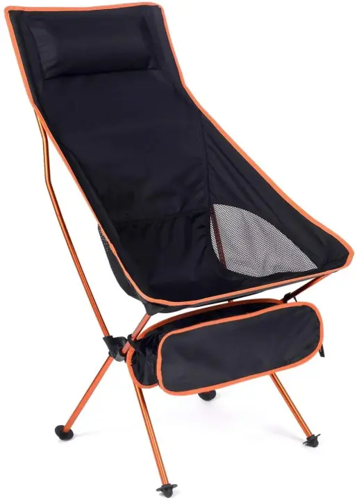Silla de Camping Plegable de Tela Oxford Ultra Ligera para Exteriores Ideal para Pesca, Barbacoa, Festivales, Picnics, Playas - 1