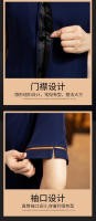 Ropa de trabajo para camarero de hotel, uniforme de manga corta para restaurante chino, comedor, club, servicio de limpieza de habitación de hotel, verano, mujer - details 17
