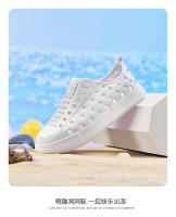 Nuevo Baotou zapatos de agujero para niños sandalias casuales de playa hueca transpirable de suela gruesa antideslizante de secado rápido uso exterior zapatos de moda - details 14