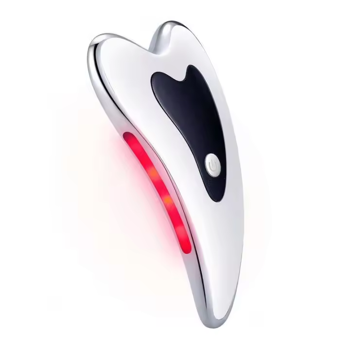 Gua Sha-masajeador eléctrico de microcorriente para el cuidado Personal, dispositivo de vibración para raspado facial, estiramiento de arrugas - 1