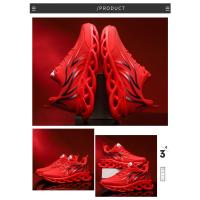 Zapatillas de correr para hombre, zapatos deportivos para exteriores, ligeros, amortiguadores, entrenamiento - details 17