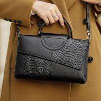 Bolso de hombro diagonal de cuero sintético PU de moda informal para mujer para cenas y bodas - details 4