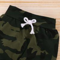 Conjunto de Ropa para Bebé Recién Nacido de 0-18 Meses Mono de Manga Corta con Estampado de Letras, Pantalones de Camuflaje y Sombrero Conjuntos de Verano para Niño Pequeño de 3ud - details 6