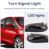 Luz LED dinámica para espejo retrovisor de coche, indicador de giro para Toyota Corolla Yaris XP130 Auris E180 Camry Prius - details 7