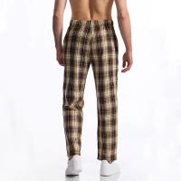Pantalón de verano con carreaux para hombre, informal, con cordón de ajuste, recto, Harajuku, Hip-hop, para exteriores, diario - details 26