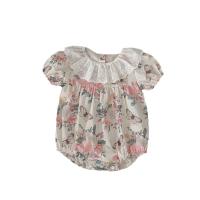 Ropa de verano para niña, Vestido de flores, cómodo y bonito para andar fuera, 2024 - details 0