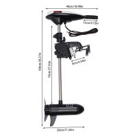 Motor Eléctrico de Hélice de 45 Libras Motores Marinos, Motores Fueraborda, Motores Eléctricos para Barcos de Pesca - details 2