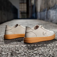 Xiaobai zapatos de hombre 2025 nueva superficie de cuero de verano deportes suela suave transpirable No. 1 zapatos de junta casual zapatos de cuero de los hombres. - details 36