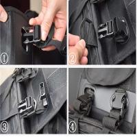 Lo más nuevo, impermeable, para motocicleta, carreras, casco de motocicleta, bolsas de viaje, maletas, alforjas + un par de impermeables + plásticos - details 4
