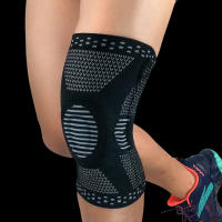 Soporte de compresión para rodilla, Protector de rótula, almohadilla de silicona para piernas, deporte, ciclismo, correr, baloncesto y fútbol, 1 par - details 7