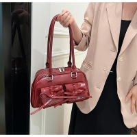 Verano nueva bolsa de mujer arco debajo del brazo bolsa nicho estilo ballet gran capacidad bolso de bolos de hombro - details 22