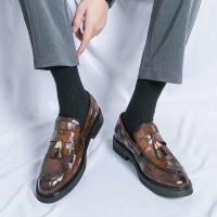 Producto más vendido 2025, zapatos de hombre clásicos de oficina de cuero genuino Oxford estilo caminar italiano de lujo - details 13