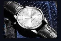 Reloj de Pulsera de Cuero de Alta Calidad TAXAU para Hombres Dual Calendario Clásico Luminoso - details 9
