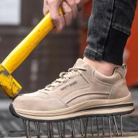 Zapatos Indestructibles Para Hombre, Botas De Trabajo A Prueba De Perforaciones, Zapatos De Seguridad Con Punta De Acero, Zapatos De Seguridad Antigolpes, Zapatillas De Trabajo Protectoras - details 6