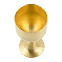 Taza de Bronce Vintage Vino Rojo, Borde Suave, Brillo Goso Portátil para Fiesta en Casa, Boda, Escena - details 34