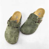 Zapatillas de Cuero Suave Antideslizante Zapatos de Playa para Hombres y Mujeres en Verano - details 27