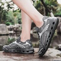 Zapatillas de senderismo para hombre, zapatos para correr, acampar, deportes al aire libre, zapatos transpirables para vadear - details 7