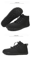 Zapatos de algodón cálidos de terciopelo impermeables antideslizantes zapatos de cinco dedos descalzos de suela gruesa para mujer - details 41