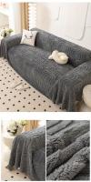 Cubierta Sofá Jacquard Antideslizante Fácil Cuidado, Adecuada para 3/4 Plazas y Más - details 6