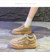 Nuevos zapatos de suela gruesa que aumentan la altura, zapatos versátiles de plataforma tipo muffin para mujer - details 19