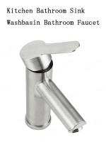 Grifo de cocina de acero inoxidable, grifo de agua fría y caliente, grifos de lavabo, juego de accesorios para bañera y baño, mezclador de baño y fregadero - details 4