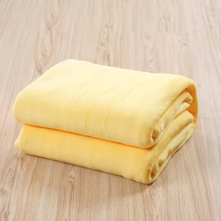 Franela gruesa de microfibra para cama o coche, manta ligera y cómoda, supersuave y cálida, Color gris - 1