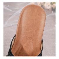 2025 Sandalias planas transpirables con diamantes de imitación - Zapatos de verano cómodos y bohemios para mujer para la playa, fiestas y uso diario, elegante moda primavera-verano - details 29