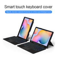 Teclado inteligente compatible con Bluetooth para Samsung Galaxy Tab S6 Lite, funda de tableta de 10,4 pulgadas, Trackpad retroiluminado, Teclado dividido - details 21