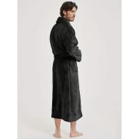 Albornoz de baño para hombre con Bolsillo y Cinturón , ropa de dormir suave y acogedora - details 2