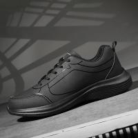 Nuevas zapatillas ligeras para hombre, zapatillas de correr de invierno para hombre, zapatos antideslizantes transpirables para caminar para hombre, zapatos casuales suaves con cordones cálidos - details 6
