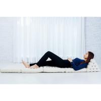 Cómodo Colchón De Suelo con Cojín De Lectura, Futón Japonés, Cama Plegable O Esterilla De Masaje Tailandés, 170 x 53 cm, Azul Claro - details 305