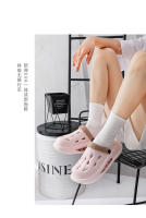 Nuevo agujero zapatos zapatillas de los hombres de moda exterior desgaste de las mujeres antideslizante de gama alta de verano al aire libre hogar baño interior no maloliente pies hombres - details 8