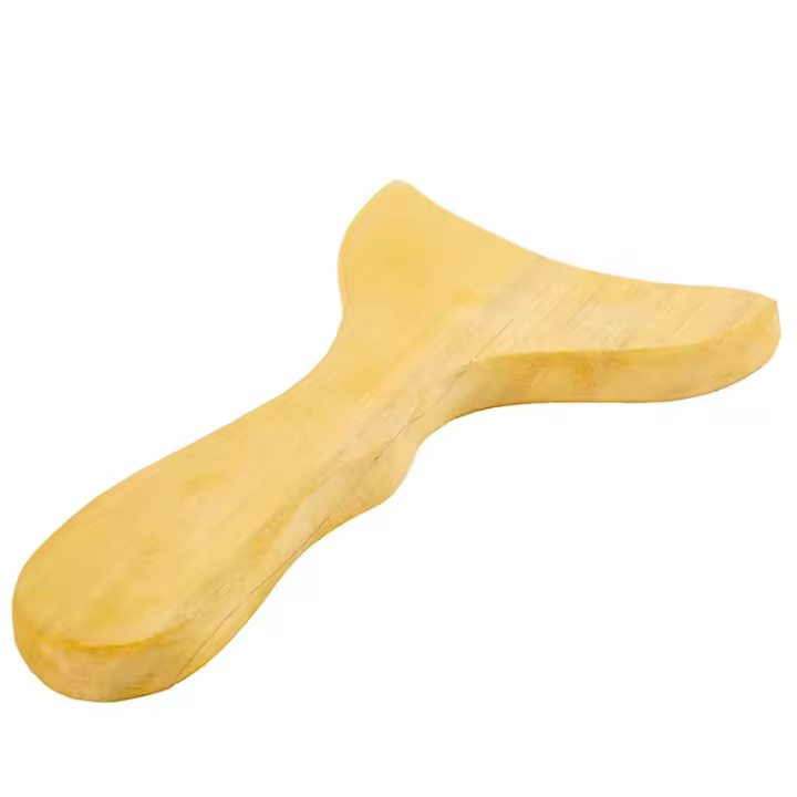 Tabla de Masaje de Guasha de Madera Herramienta de Terapia de Presión para Espalda, Cuello, Cuerpo - 1