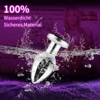 Vibrador de enchufe masajeador de Metal, vibrador de velocidad de 10 frecuencias, estimulador masajeador, Juguetes sexuales para adultos para hombres y mujeres - details 3