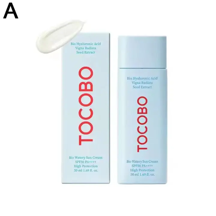 Tocobo Original coreano protector solar facial Stick azul claro mate Sunstick para piel suave y sedosa algodón suave Sun Stick textura acuosa - 1