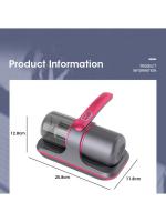Aspiradora Portátil Inalámbrica Para Matraces De Casa 12KPa Con Esterilización UV Y Carga USB Máquina De Eliminación De Pulgas Y Polvo - details 10