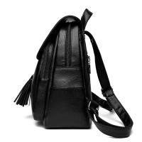 Mochila antirrobo de cuero suave de alta calidad para mujer, bolso de hombro informal, bolso escolar de gran capacidad, a la mod - details 18