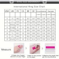Anillo Moissanite de 2 caratados en Plata Esterlina 925 Chapada en Oro 18K para Hombres y Mujeres Regalo de Boda Pileable - details 6