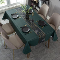 Mantel de mesa impermeable con estampado de serie oscura moderna, decoración de boda, cubierta para mesas de centro rectangulares, manta de Picnic - details 2